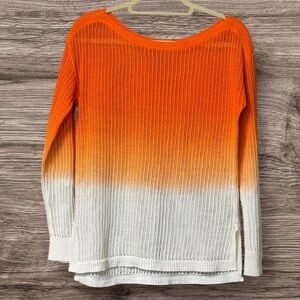 NWT Lauren  Ralph Lauren Multicolor Lagenlook Knit Linen Jumper Sweater Size M